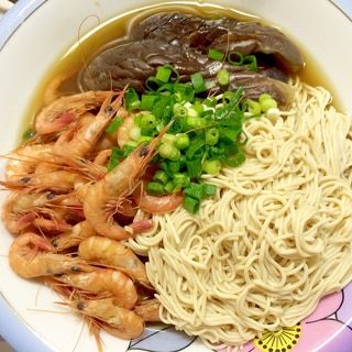 じゃこエビと茄子ととうふそうめん煮